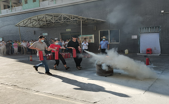 腾博会官网喷雾公司消防演习暨安全生产主题报道——安全生产，生命重于泰山！